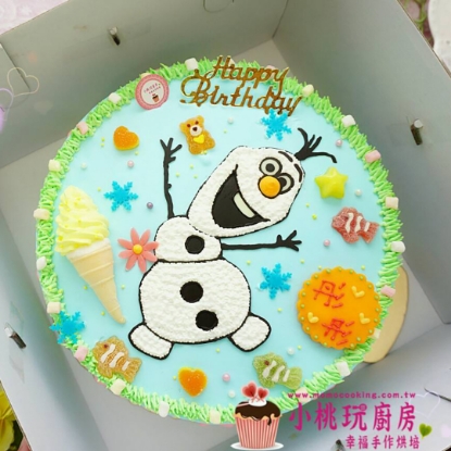 圖片 冰雪奇緣 / 雪寶平面手繪款