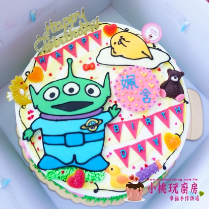 圖片 三眼怪手繪款+蛋黃哥