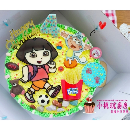 圖片 Dora  朵拉+ Boots 小猴子
