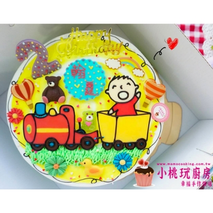 圖片 小火車與大寶