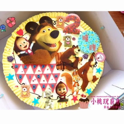 圖片 瑪莎與熊單層款