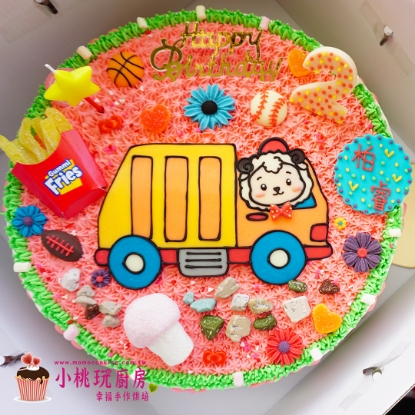圖片 羊咩咩開垃圾車
