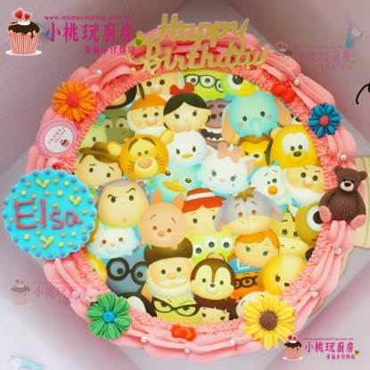 圖片 Tsum Tsum 蛋糕