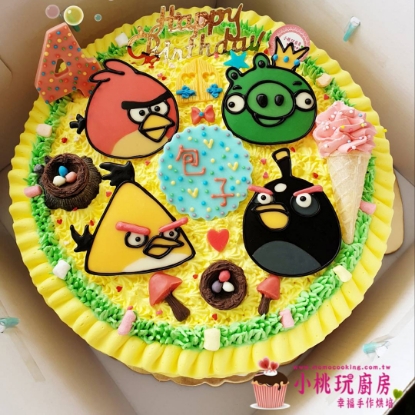 圖片 憤怒鳥蛋糕