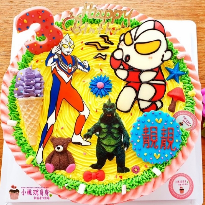 圖片 奧特曼蛋糕