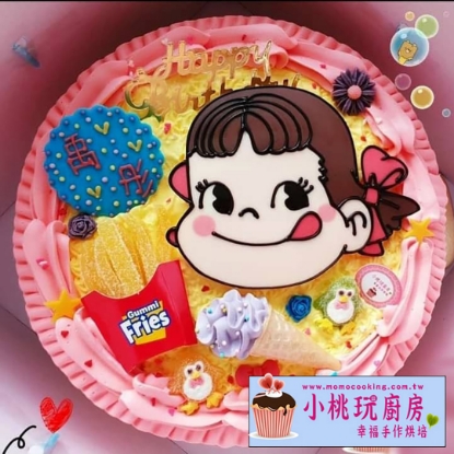 圖片 牛奶妹蛋糕 - 吃牛奶糖