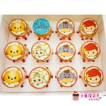 圖片 Tsum Tsum 杯子蛋糕 「一盒12入800.兩盒以上可以預購(沒有單入包裝)」
