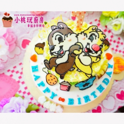 圖片 雙層手繪奇奇蒂蒂