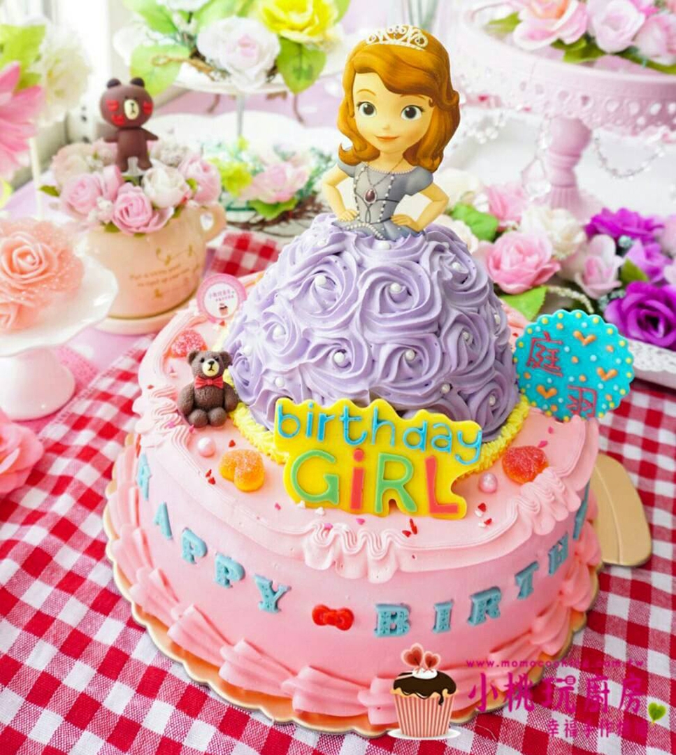 圖片 蘇菲亞公主立體款蛋糕
