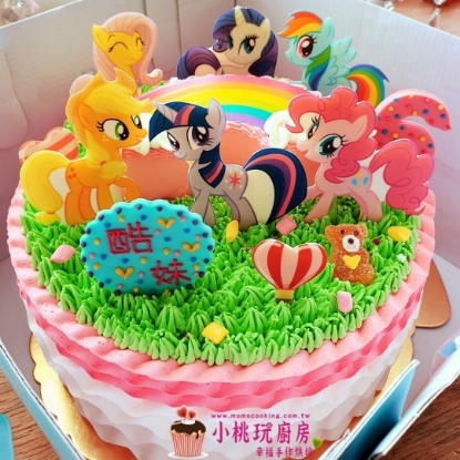圖片 彩虹小馬蛋糕