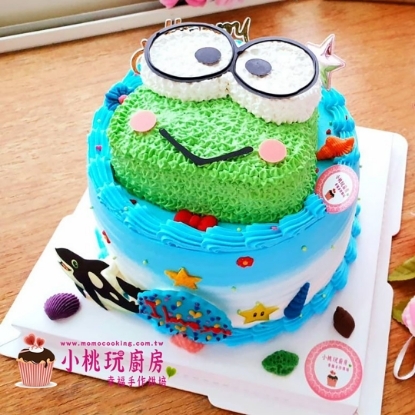 圖片 大眼蛙蛋糕